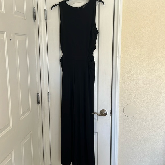 Black Cutout Jumpsuit - Picture 1 of 5